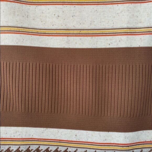 60s Vintage Vest Western Heritage Polyester Vest Size Medium - Picture 3 of 7